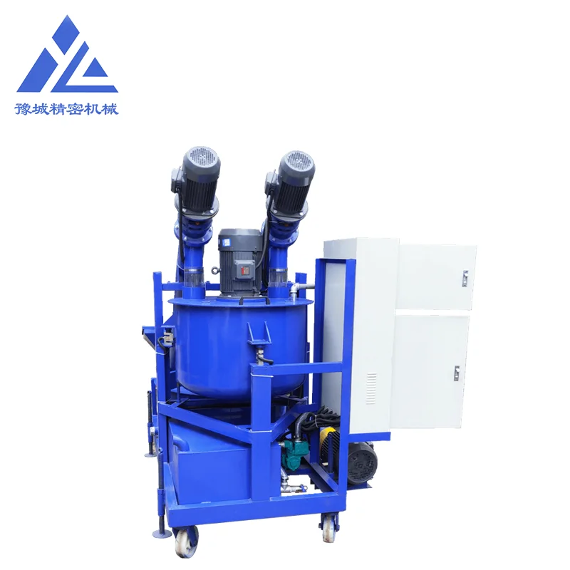 Portable high-speed high-shear cement bentonite slurry mixer grout mixing station with automatic control system