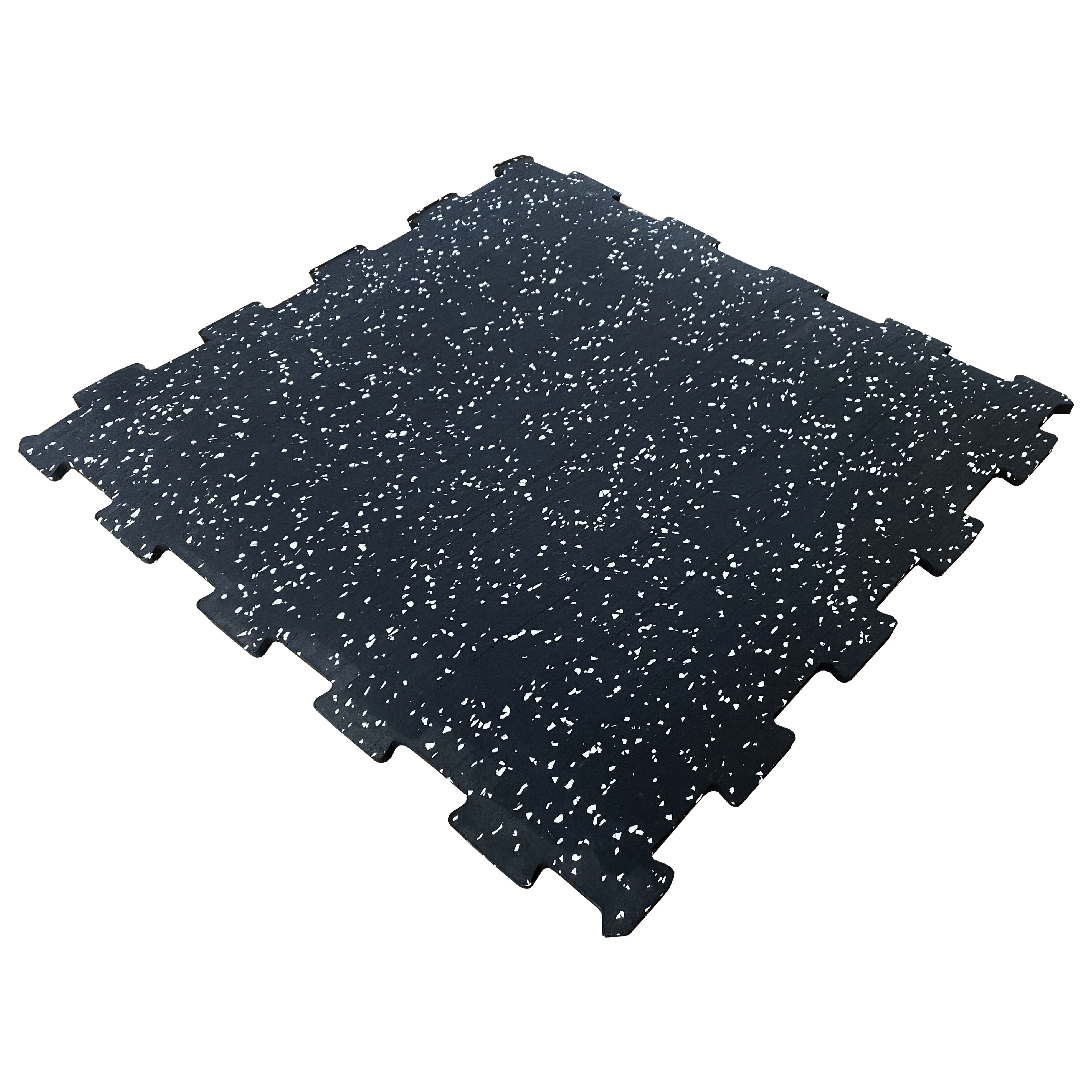 Черная резина + красочные EPDM Резиновая напольная переплетная плитка для тренажерного зала