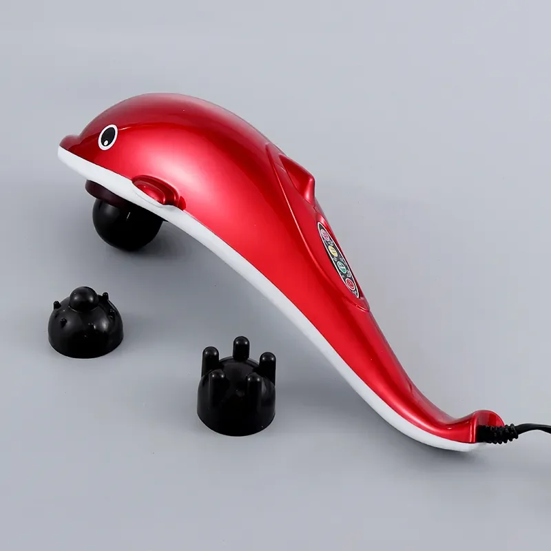 Hot sell Handheld Electric Dolphin Infrared Massage Hammer for Muscles Pain Relief