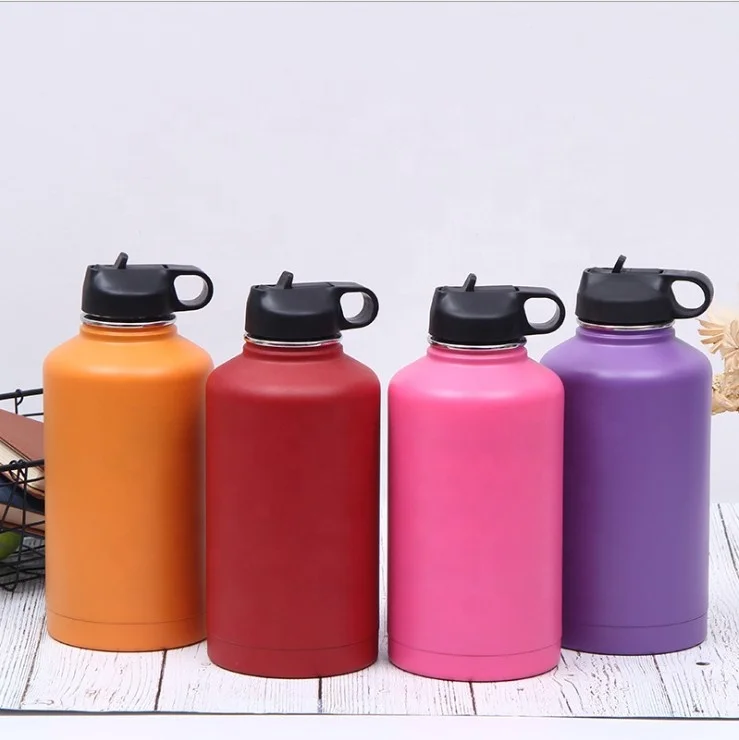 Wholesale Double Walled Stainless Steel Vacuum Insulated Large 2 Liter Thermos 2l Water Bottle