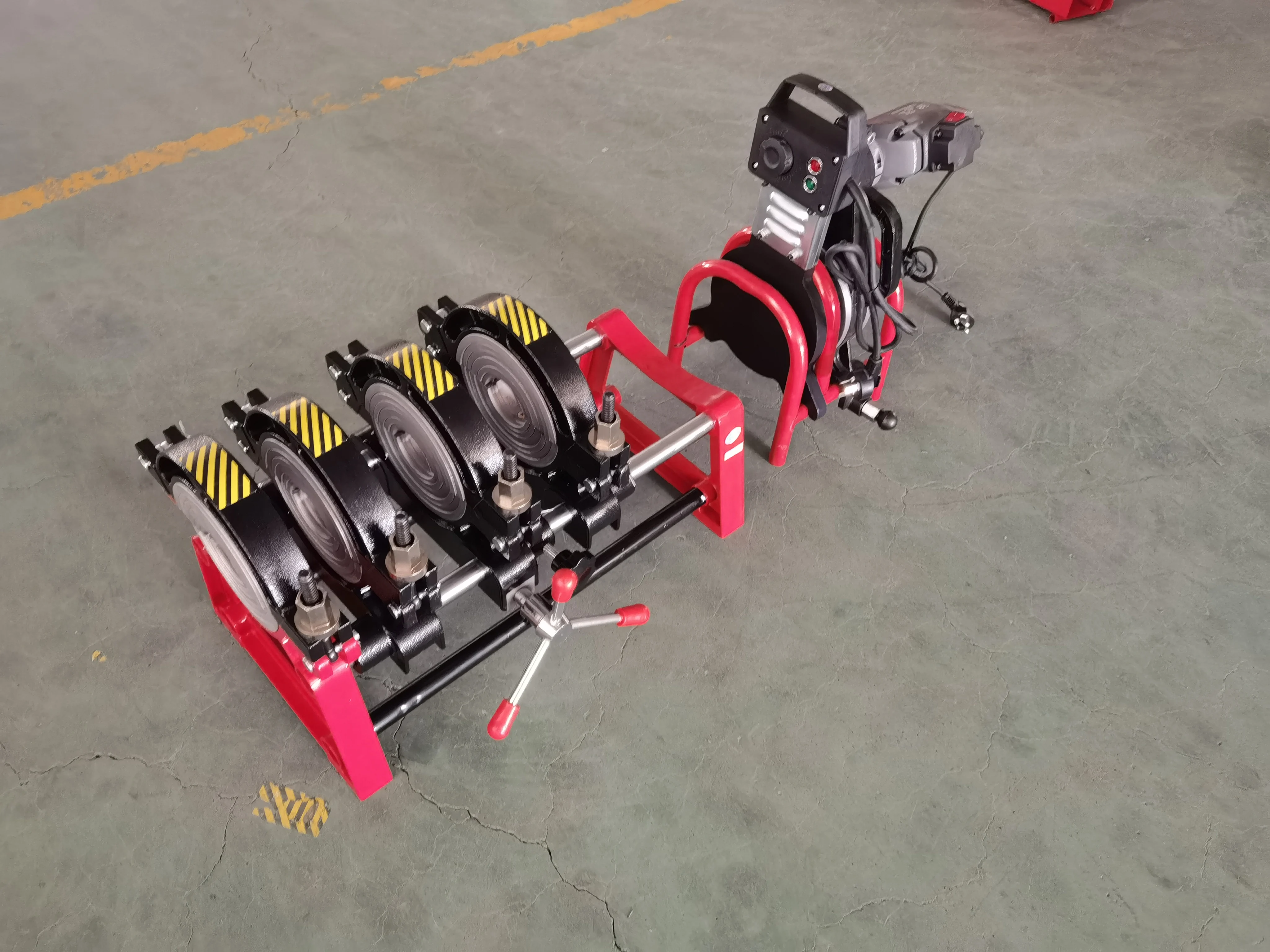 Ручной сварочный аппарат для стыковой сварки hdpe оборудование 63-160 мм