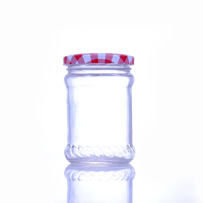 Ebay marketplace hot selling honey empty jar jelly jar sauce glass bottle wholesale tin tomato paste