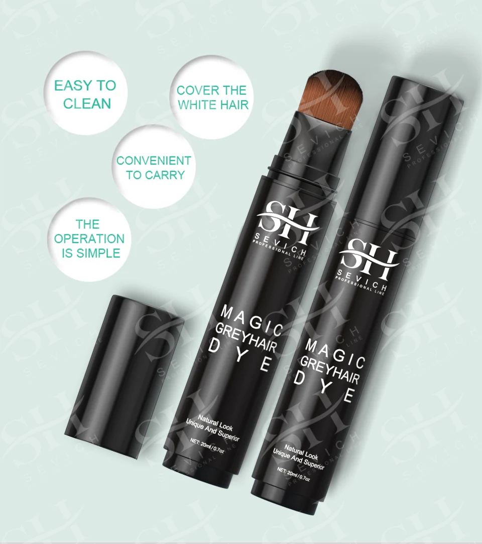 Factory Price Coloring Wax Unisex Hair Dye Brush Chalk Temporary Modeling Hair Chalk Pen Hair Gel