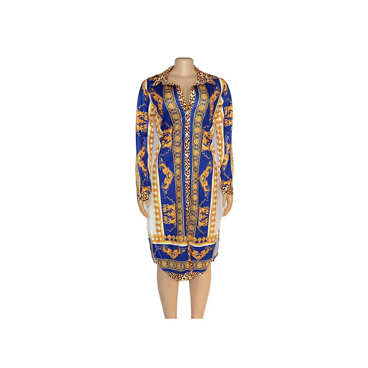 
2021 shirts print boubou africain abaya Islamic Clothing Muslim Moroccan Traditional Maxi Dresses Caftans 