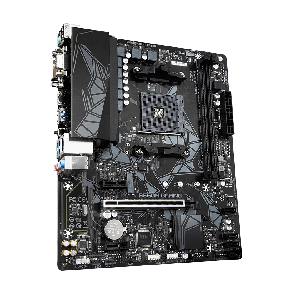 gaming desktop motherboard center price I3 i5 i7 i9 cpu ddr4 B550m motherboard price 128 GB 4pcs DDR4