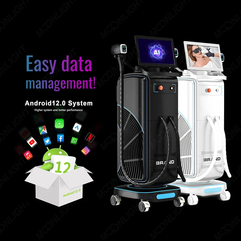 AI women under arm diode laser hair laser removal machine 2023 4 ondas clarity 2 and whitening machine price