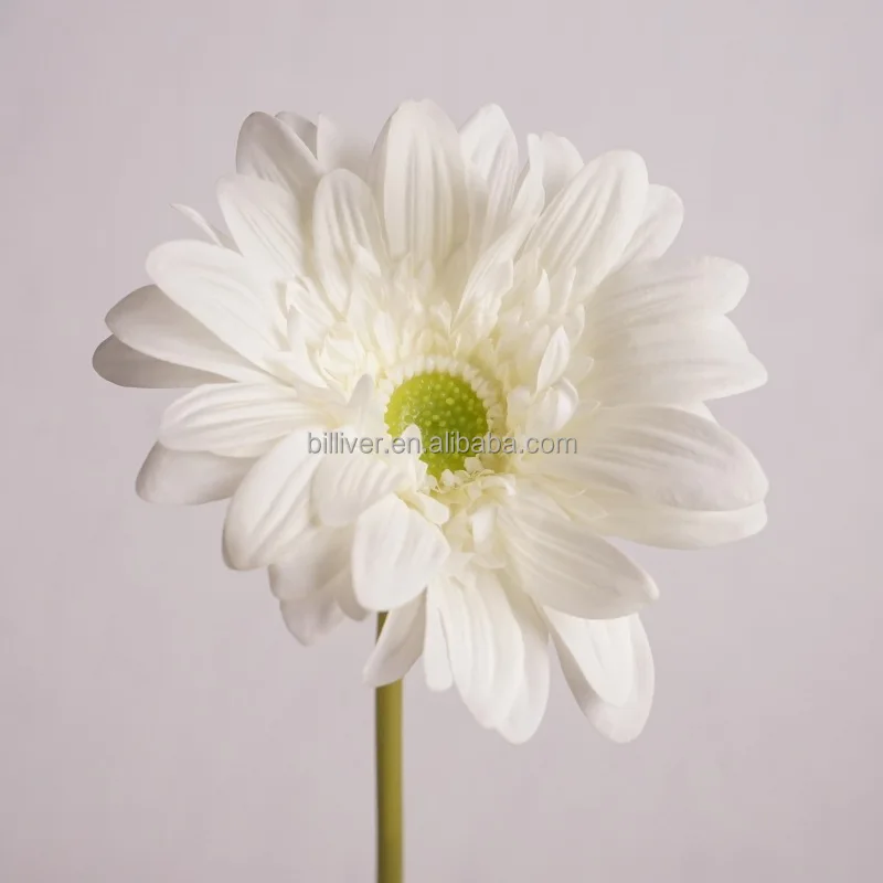 High Quality Artificial Real Touch Gerbera Daisy Flower Single Head Flower For Wedding Home Flower Arrangement Ornamental