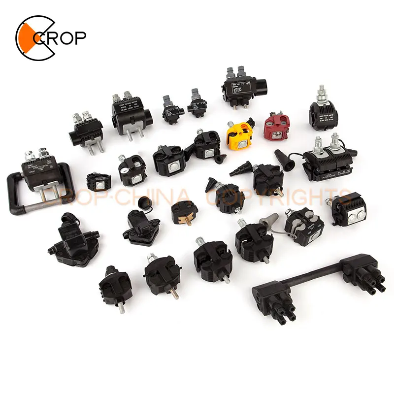 ABC аксессуары питания IPC антенна в комплекте кабель AES/изолированный зажим для пирсинга Соединитель с двумя болтами