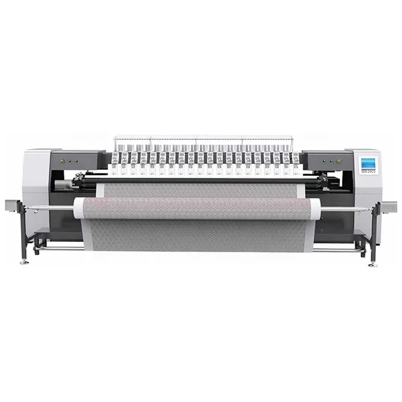 computerized lock stitch sewing quilting machine Bed sheet making machine Multi-needle Quilting Machine With High Efficiency