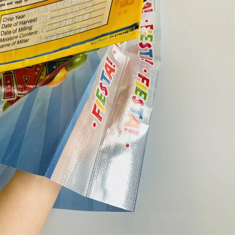 China Manufacturer pp woven 10kg 20kg 25kg 30kg 50kg weave packaging polypropylene bags pp woven rice packing bags