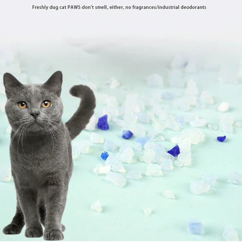 Factory Price Supplier Wholesale Silicone Crystal Perfume Bulk Low Dust Silica Gel Cat Litter