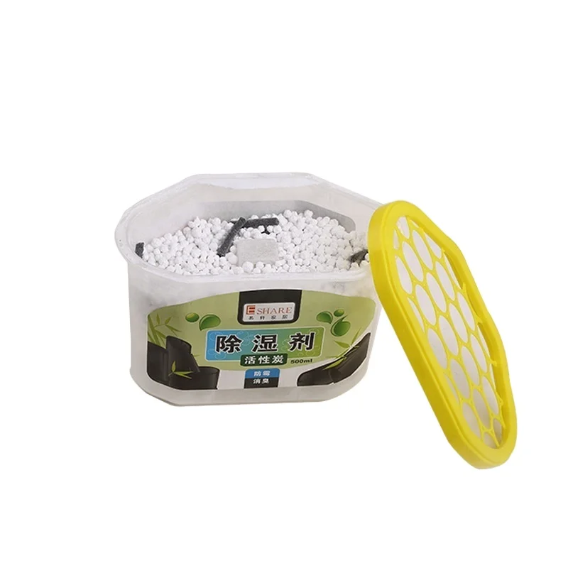 Closet 500ml Damp Rid Calcium Chloride Air Moisture Absorber Box