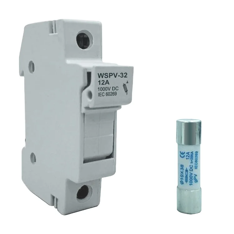 WSPV-32/2P 20a 250V 1000V dc cut out fuse holder blade fuse holder anl fuse 50a with holder