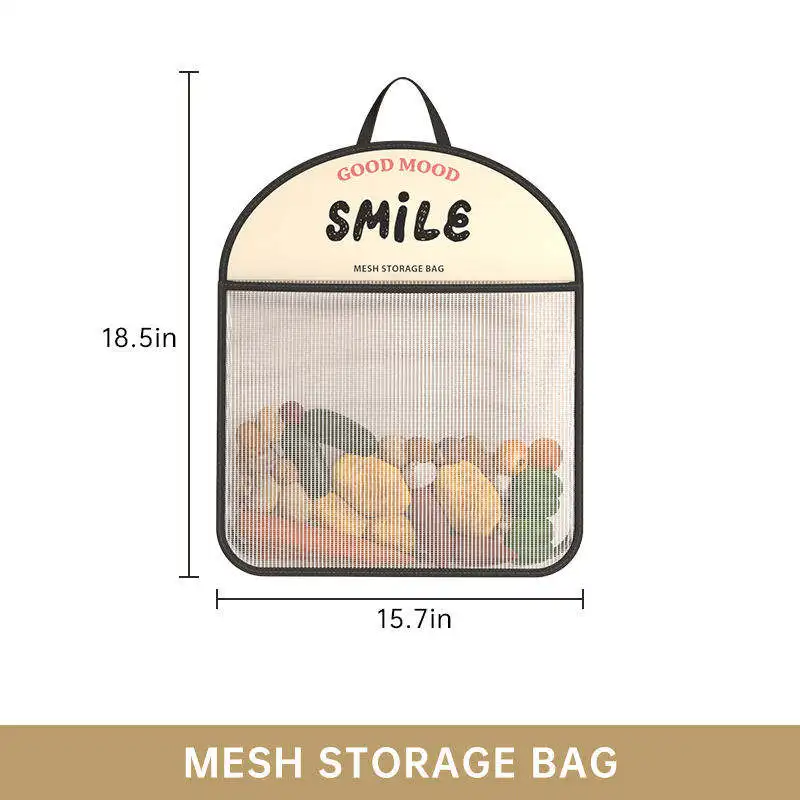 Multi-Functional Large Capacity Cartoon Hanging Storage Portable Toys Clothes Organizer Bathroom Storage Mesh Bag Toiletry Bag