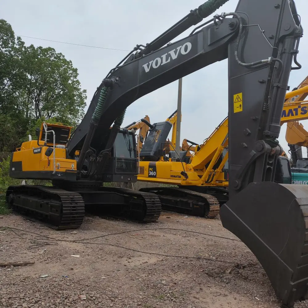 Volvo 480 гусеничный экскаватор используется в состоянии с основными компонентами двигателя насос редукторный подшипник двигатель PLC