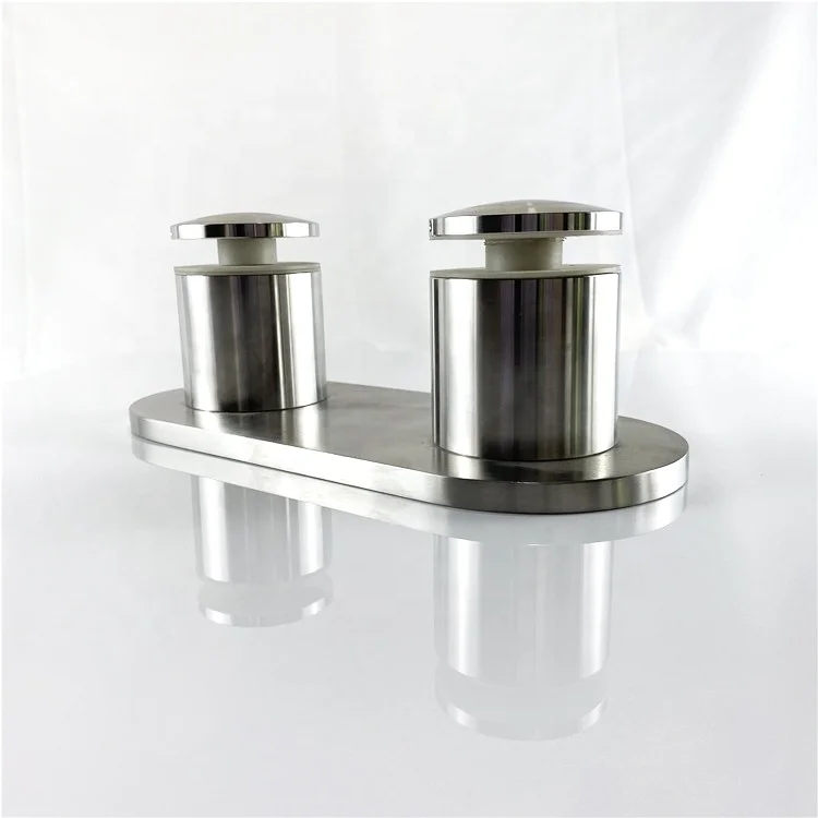 Stainless steel round glass standoff bolts bracket for glass railing