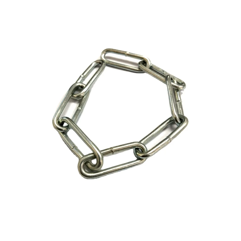 Galvanized Polished stainless steel twisted short small link chain