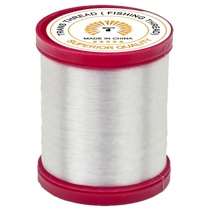 0.35mm 250m Length Wholesale Price 100% Nylon Fishing Line Monofilament Sewing Thread
