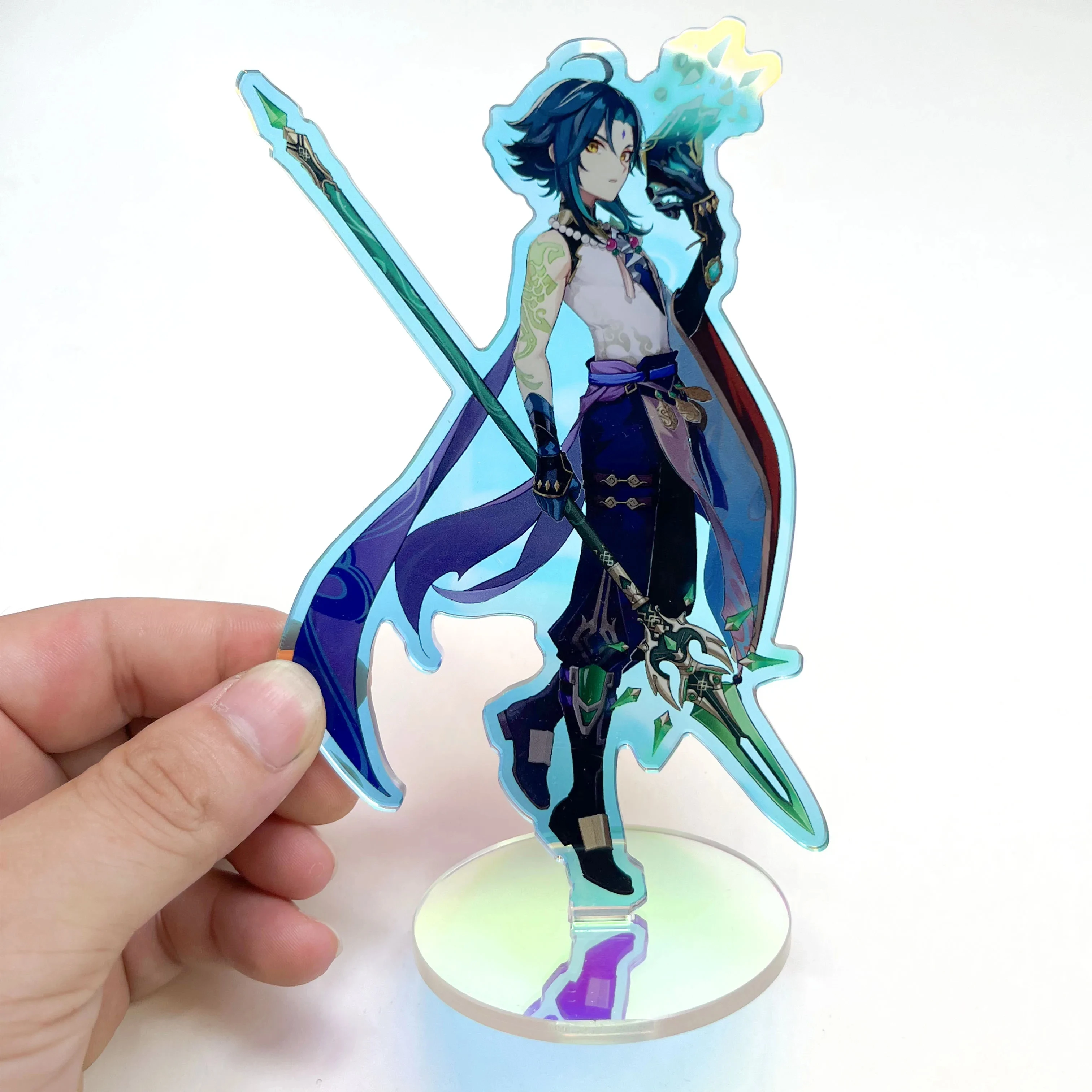 38 Styles Anime Acrylic Stand Mo Dao Zu Shi Wei Wu Xian Lan Wang Ji Characters PVC Display Standee Model Toy