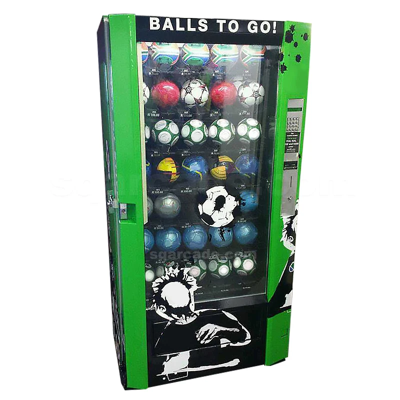 Export Europe Popular Play To Win teams selling shirts soccer ball vending machine touch screen football vending machine