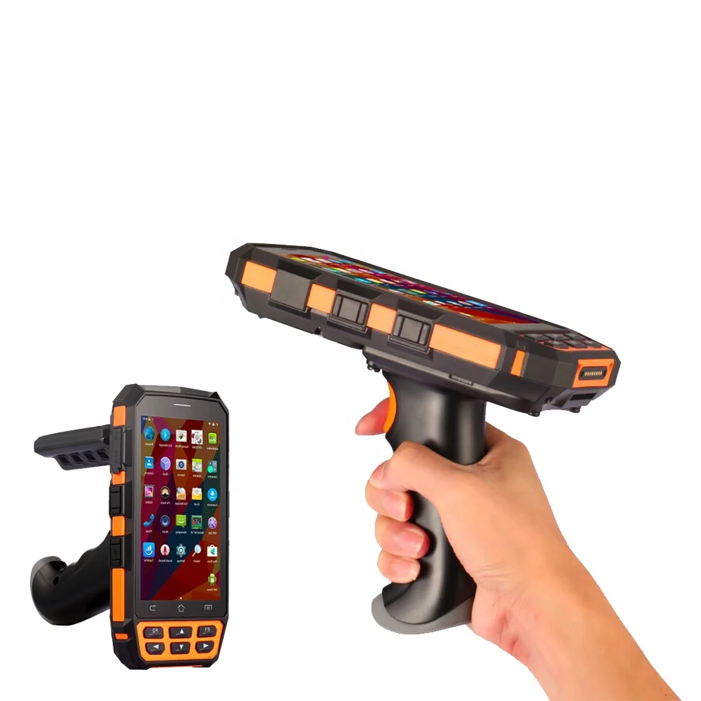 UHF 840-960mhz RFID Handheld Reader ISO18000-6c Android RFID tag reader