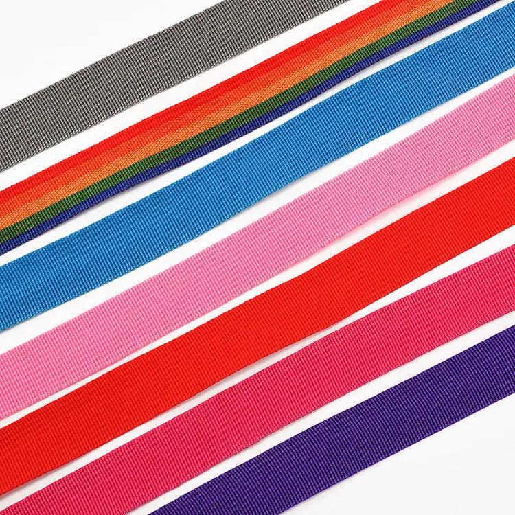 
OEM Webbing Luggage Belt Durable Polypropylene Webbing Lightweight Dog Leash Webbing 