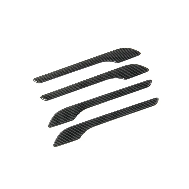 car exterior decoration Carbon Fiber Door Handle Exterior Cover Trims Accessories for Tesla Model 3  Model Y