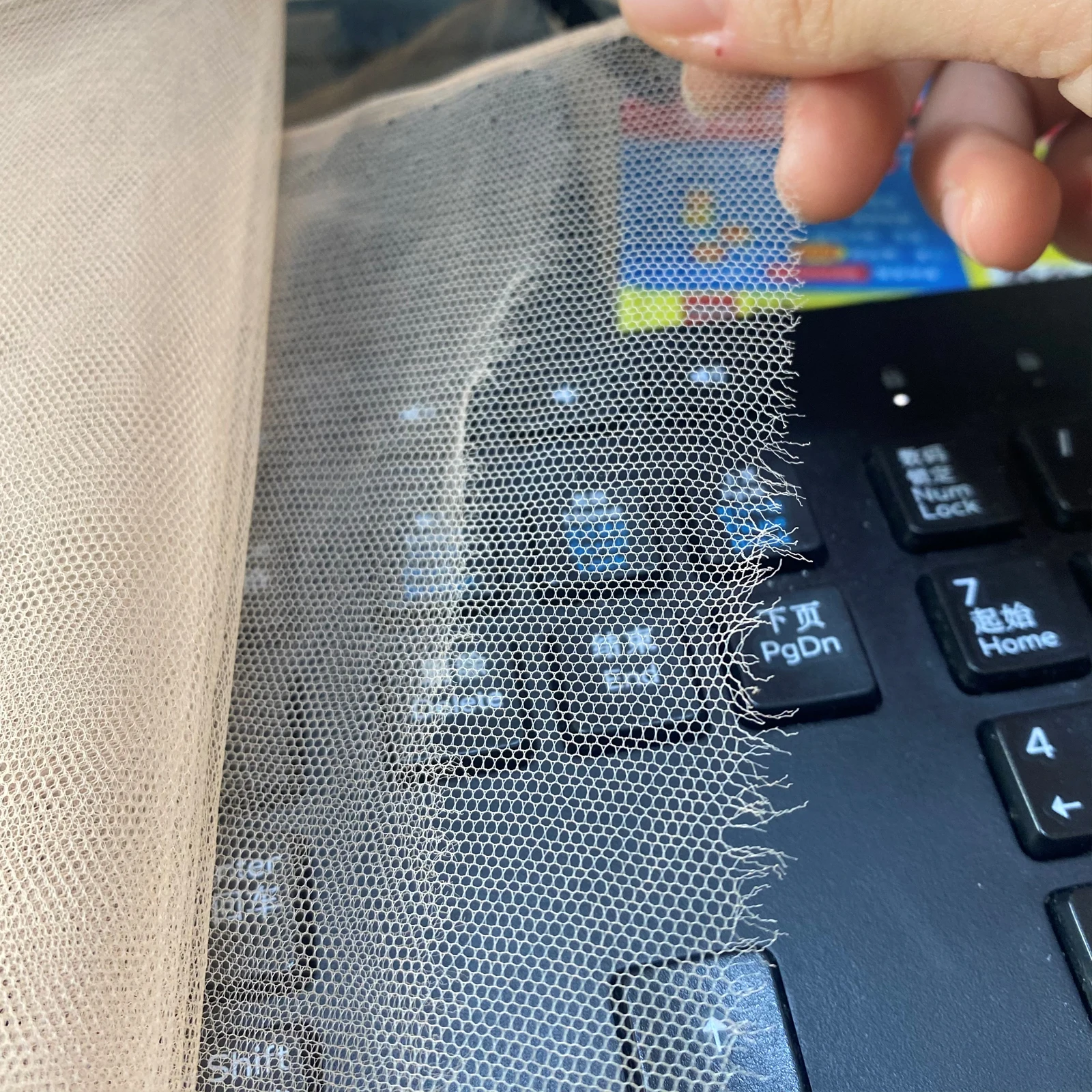 Wholesale Ultra-Thin Transparent Invisible Film HD Lace For Make Toupee Base Front Wig Cap Closure Material Real Swiss Lace Net