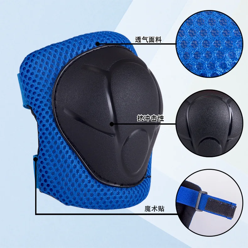 Factory price Fashionable Roller Skating Helmets 7 in 1 kids helmet and pads set