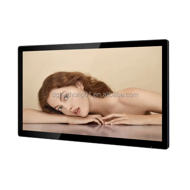 21.5inch Vertical Wall Mounted Small Digital Signage no touch lcd screen monitor display for indoor use lcd screen led display