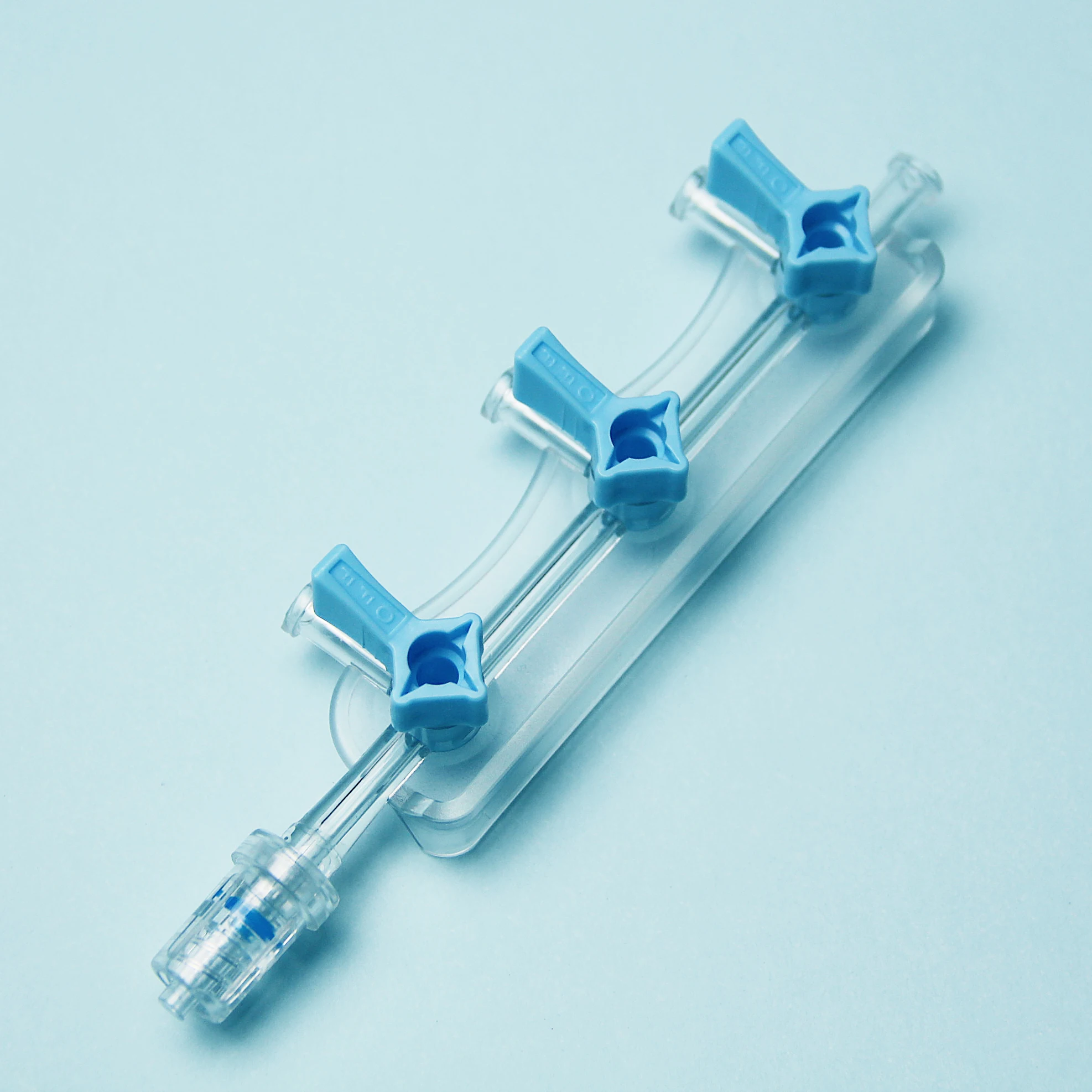 Tianck Medical three ports 500 psi cardiology angiography PTCA surgery CE ISO disposable Manifold  set