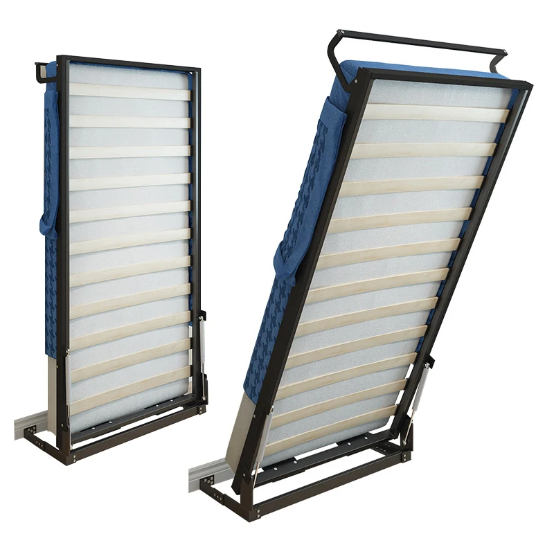 Wholesale DIY Manual Vertical Horizontal Murphy Bed Frame Easy Install Operation Pull-Out Floding Hidden Wall Bed Mechanism
