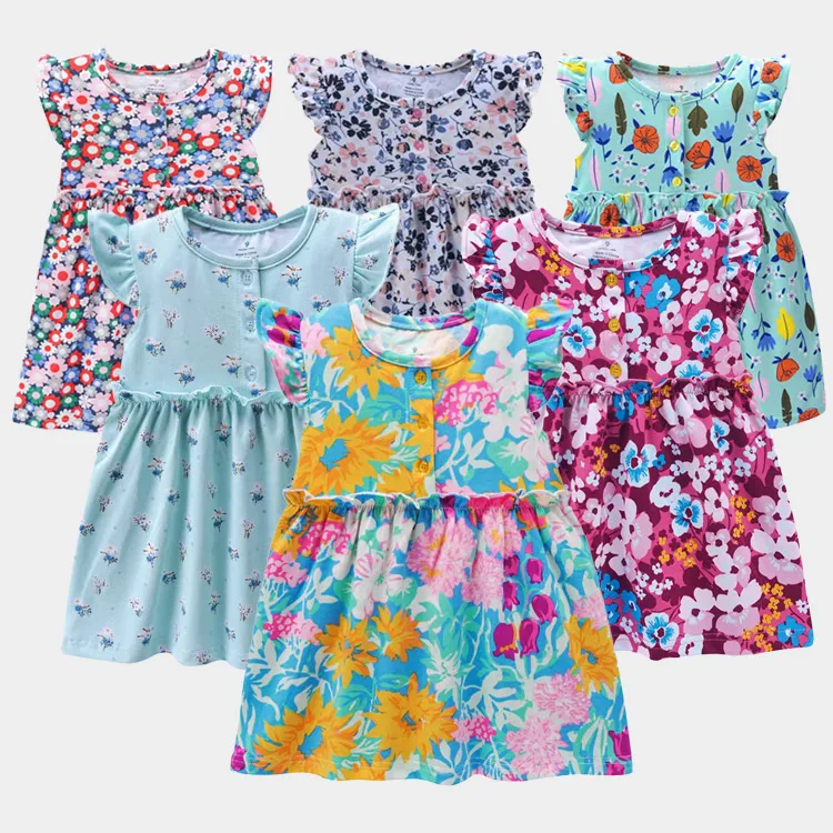 Kids Clothes Sleeveless Princess Dress For Girls Baby Lace Princess Party Dress Mesh Puffy Gauze Dress 1-5 Year