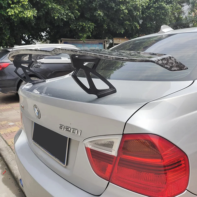 For Car General Tail Modification Mercedes-Benz BMW Audi High Tail Racing Wing High V Model GT Large Tail Fixed Wind Wing