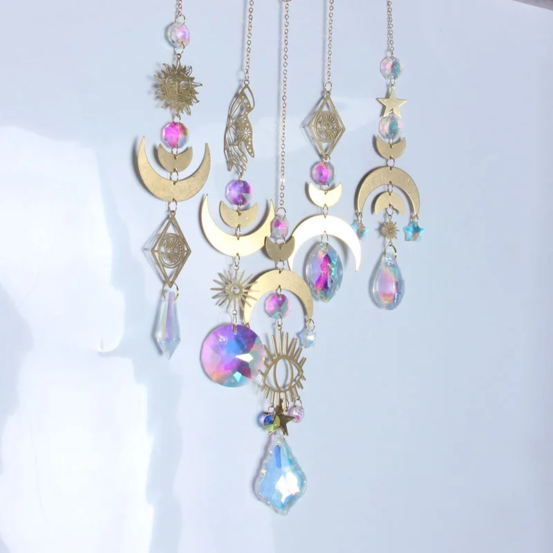 Attractive Hanging Sun Catcher Window Decoration Sun Catchers With Crystals  Rainbow Maker Gemstone