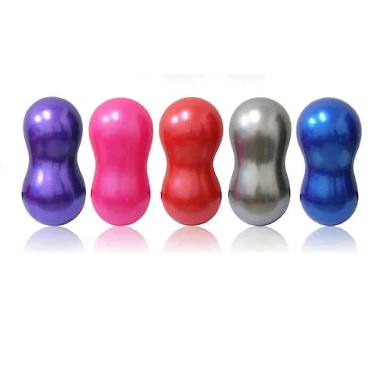 2022 Hot Selling Fitness Balance Trainer Custom Oval Balls Pilates Yoga Ball