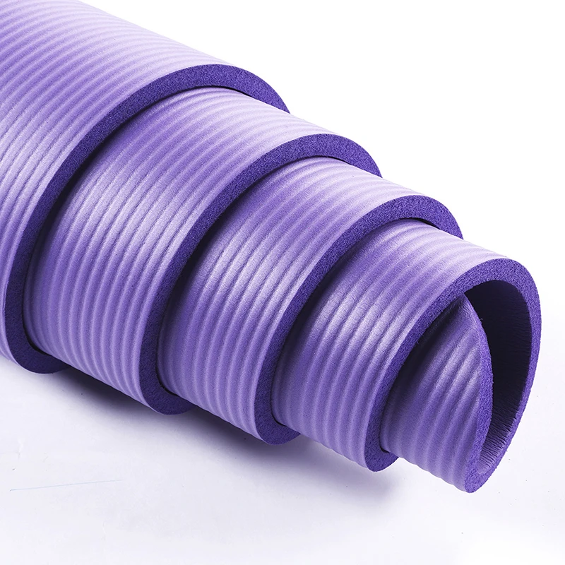 Custom logo wholesale Yoga Mat Exercise Mat Non Slip Anti-tear NBR Yoga Mat For Home Gym Exercise