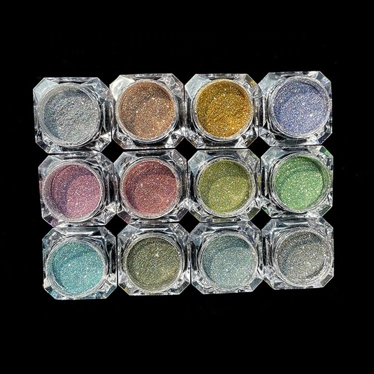 Бренд MCESS Светоотражающие серебряные массивные блестящие алмазные тени для век цвета пигментная пудра для макияжа