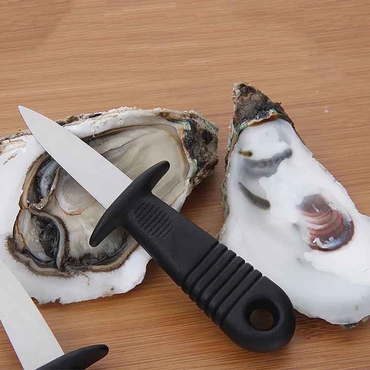 Stainless steel Oyster Opener Open Oyster Barbecue tool Thickened Open shell mussel scallop knife