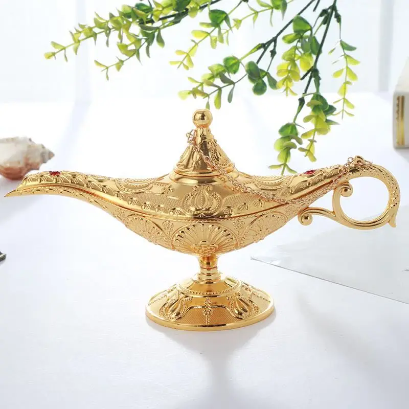  Лампа Aladdin из оловянного сплава Металлическая лампа aladdin god для украшения