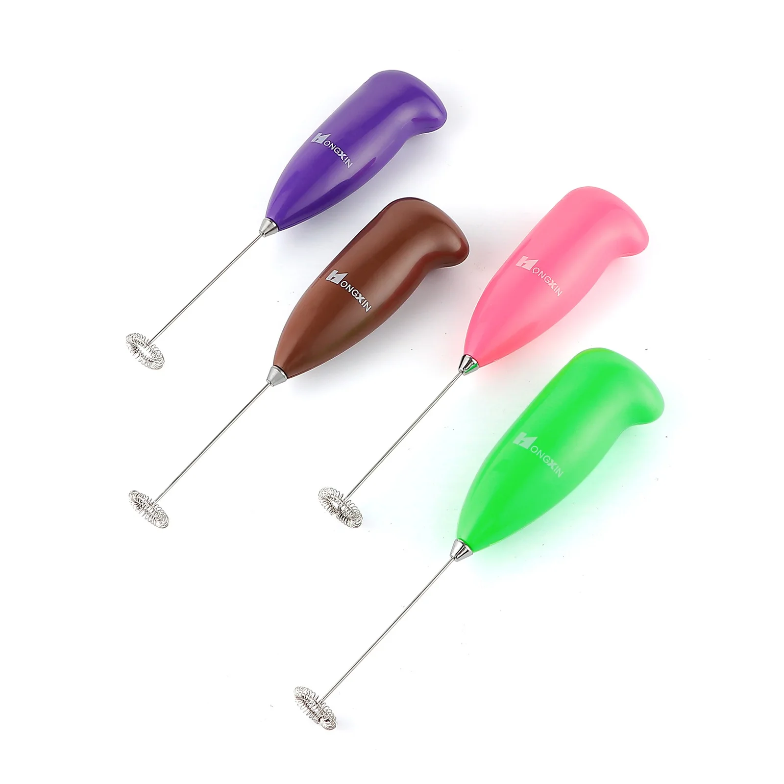 Electric Handheld mixer Single Spring automatic coffee  Whisk Milk Frother food mixer