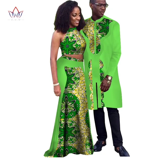 Africa Style Couple Clothes New Fashion Spring African Dresses For Sweet Lover Dashiki Plus Size Africa Clothing