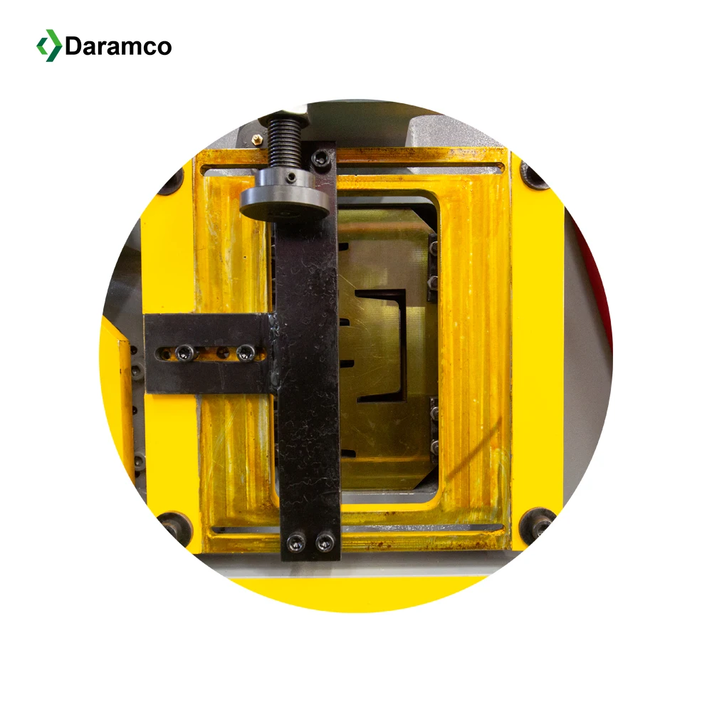 Daramco Hot Sale Q35Y-50 Serie A Hydraulic Ironworker with E21S CNC Controlled System Punching and Shearing Machine