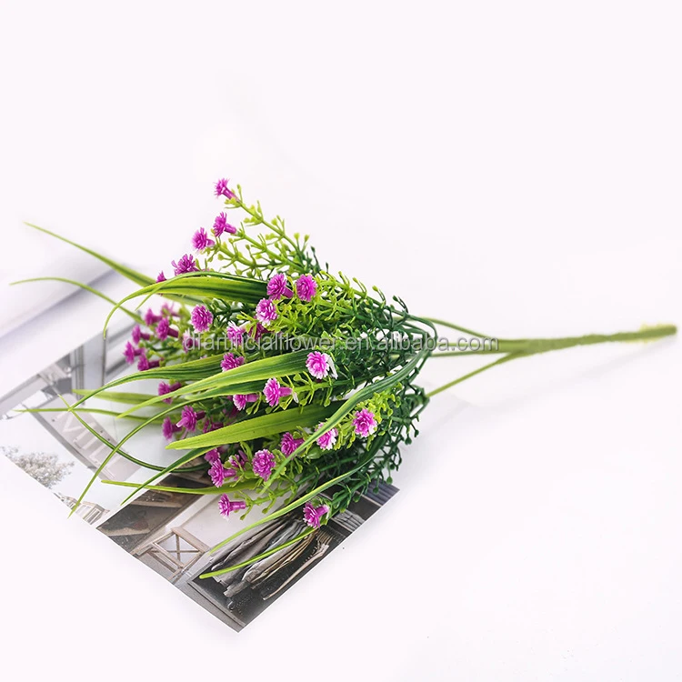 Artificial rose wholesale plastic star home decoration set simulation flower cheap small flower
