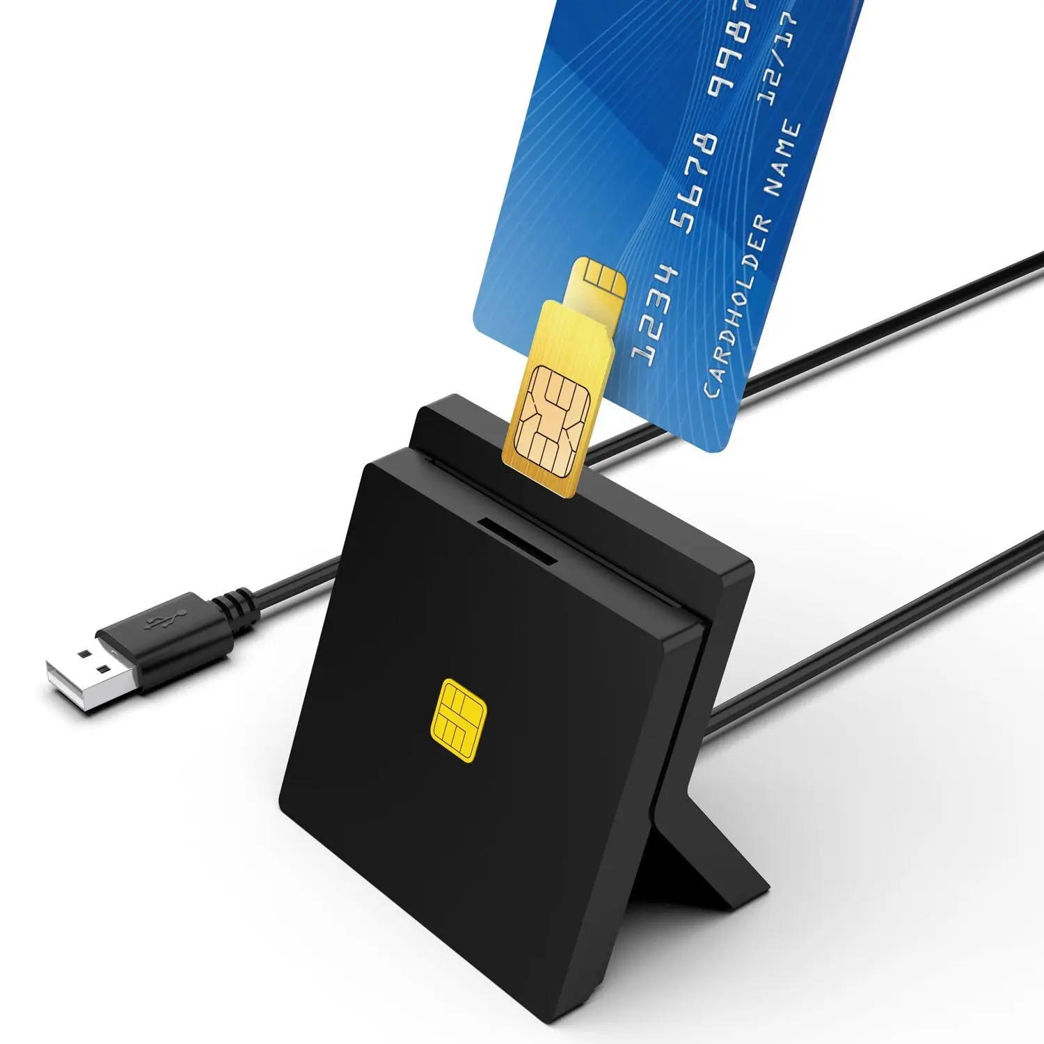  Смарт-кардридер Setlcom SCR390 EMV со слотом для