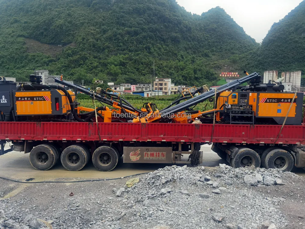 KAISHAN KL510 Hydraulic Crawler Drifter Drilling Rig Surface Coring Mobile Drilling Rig Down The Hole Drilling Rig