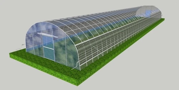 Tunnel Plastic /Flower Agricultural Single Span Plastic Tunnel Greenhouse/PE Flim Greenhouse For Vegetables