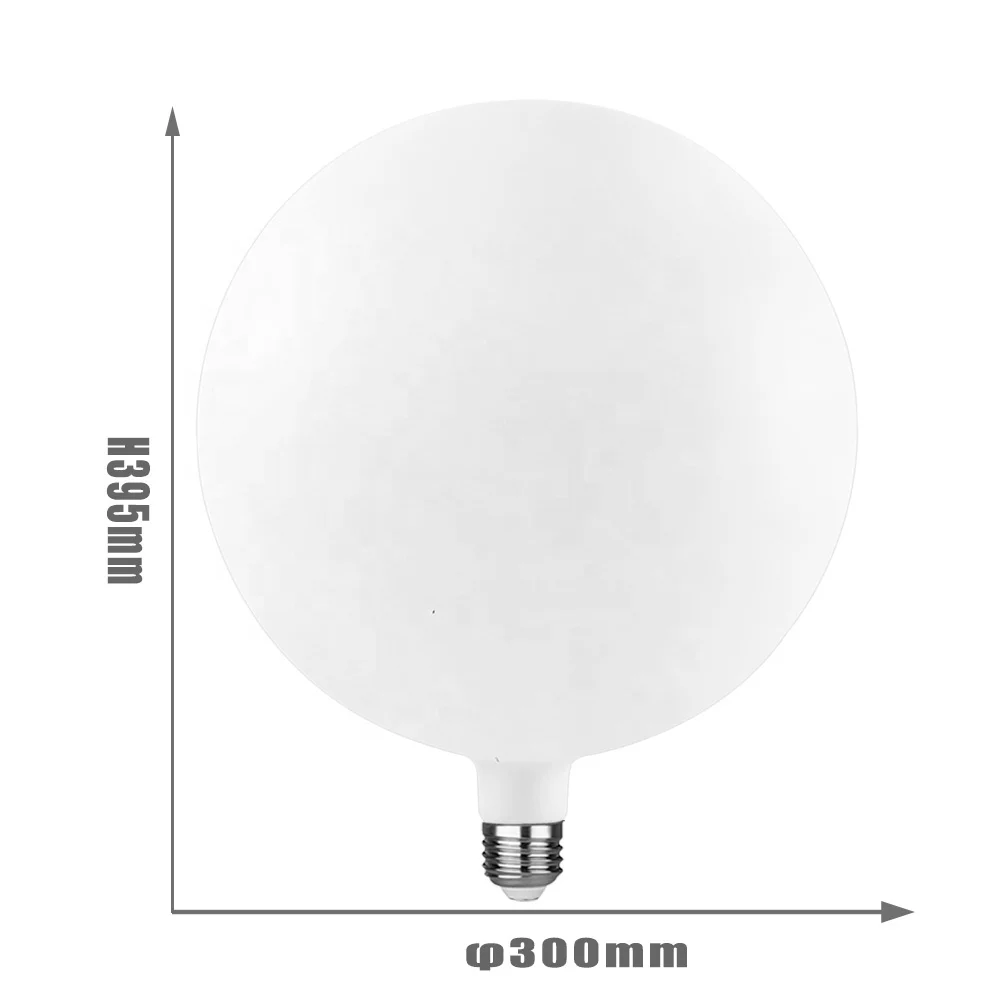 G300 Matt white dimmable giant LED Globe light Bulbs 4W 6W 8W