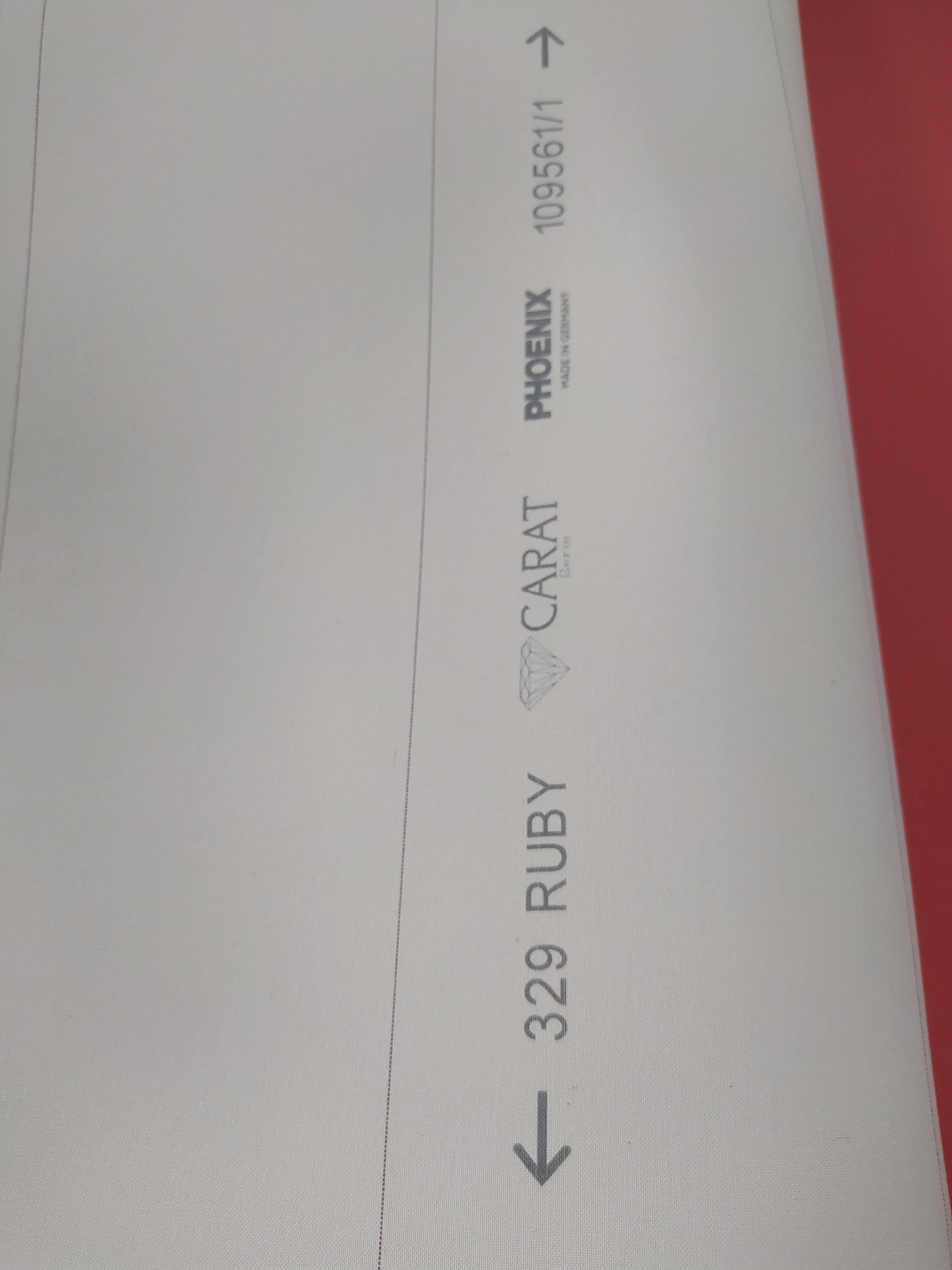 Phoenix 329 Ruby Carat Printing Rubber Blanket Uv Printing Offset Ink Red