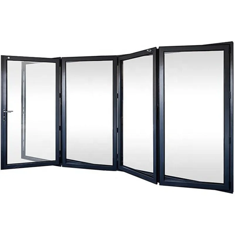 Bi-Aluminium Bi Folding Aluminum Glass Bi-Fold Doors Door Profile